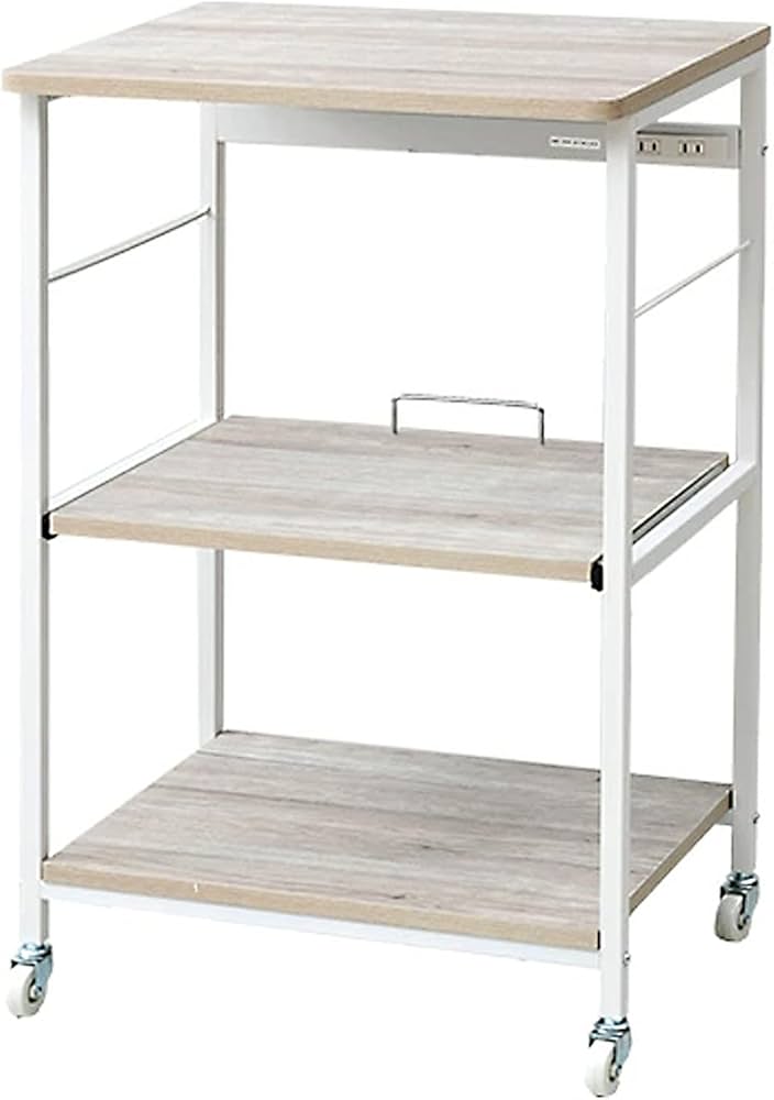 Amazon.co.jp: [山善] レンジラック 【全体耐荷重40㎏】 幅57×奥行45.5