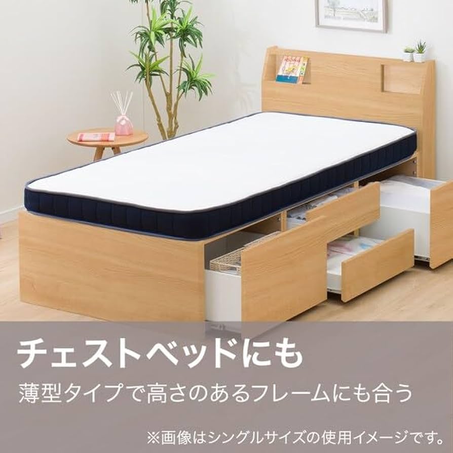 Amazon｜ニトリ(NITORI) セミダブルマットレス U1-02 EM ホワイト