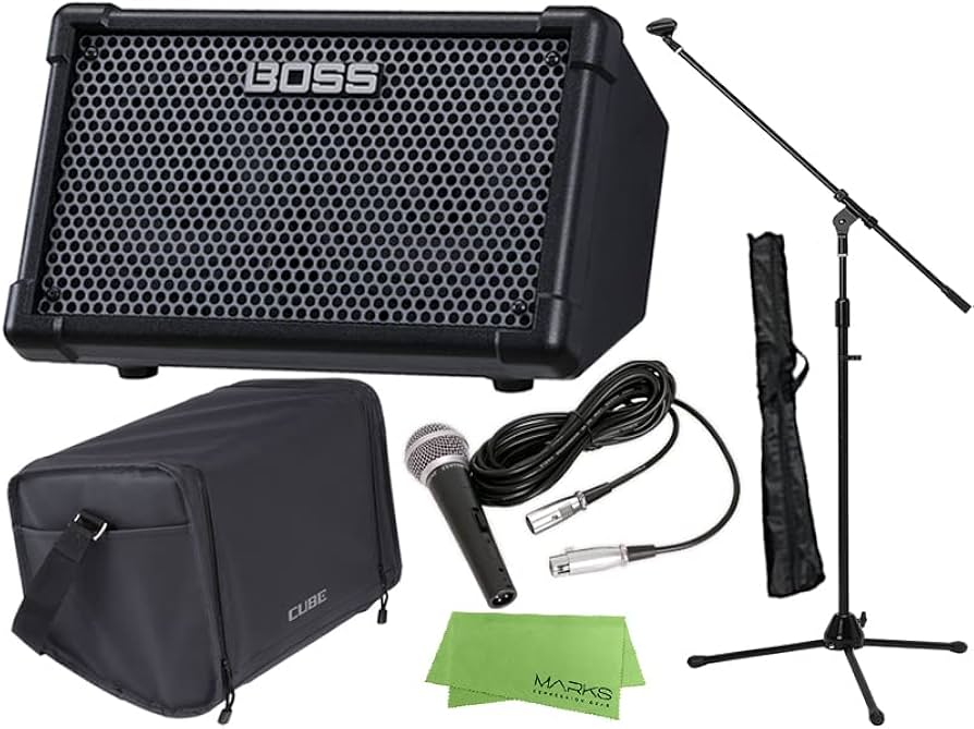 Amazon | 【路上ライブセット】BOSS CUBE STREET II BLACK ［CUBE-ST2