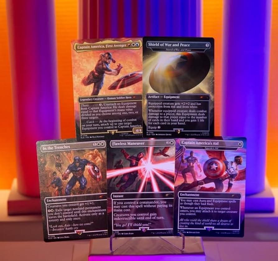 Amazon.com: MTG Secret Lair: Secret Lair x Marvel's Captain