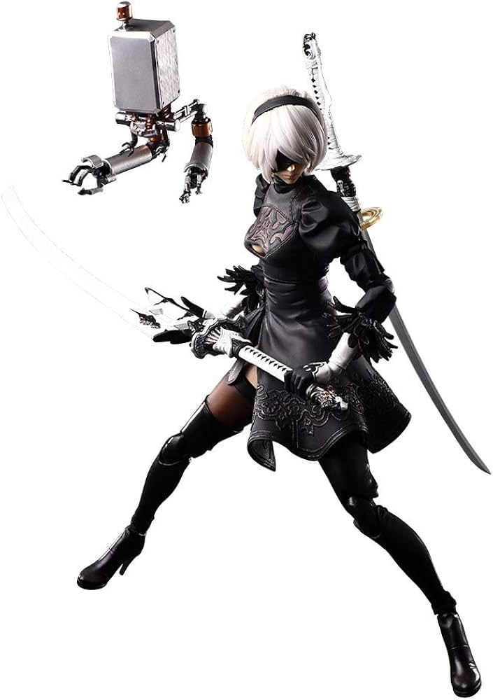 Amazon | ニーア オートマタ PLAY ARTS改 PVC製 塗装済み可動