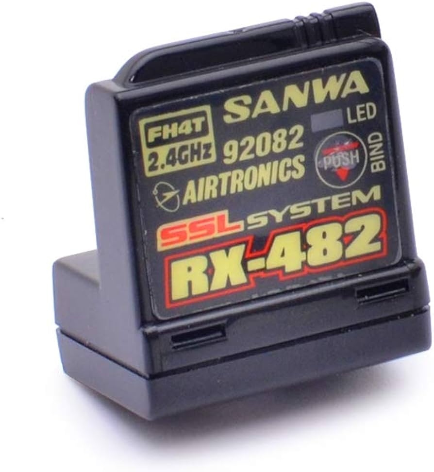 Amazon.co.jp: Sanwa 107A41259A 4チャンネル RX482 テレメトリー
