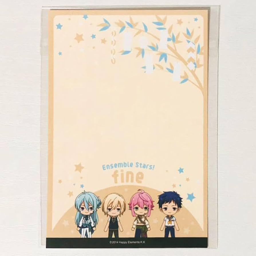 Amazon.co.jp: あんスタ fine 七夕メッセージカード 特典 ポストカード