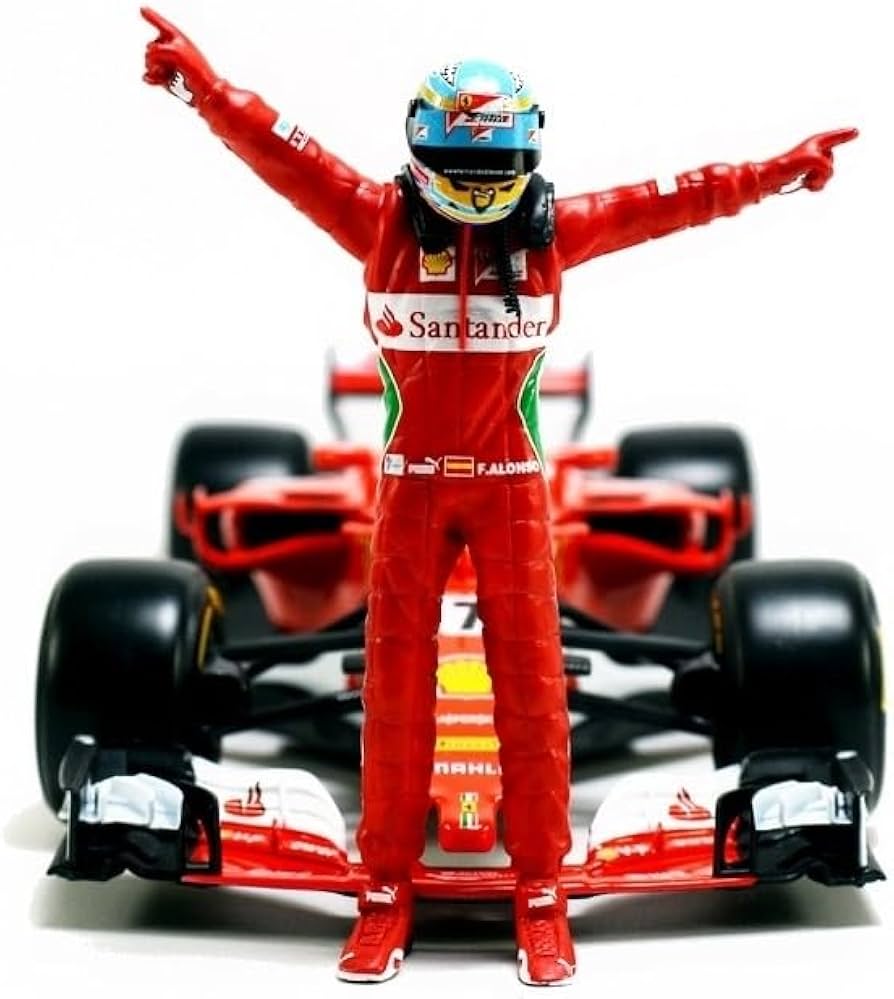 陶器製のF1ドライバーの人形 【公式通販】