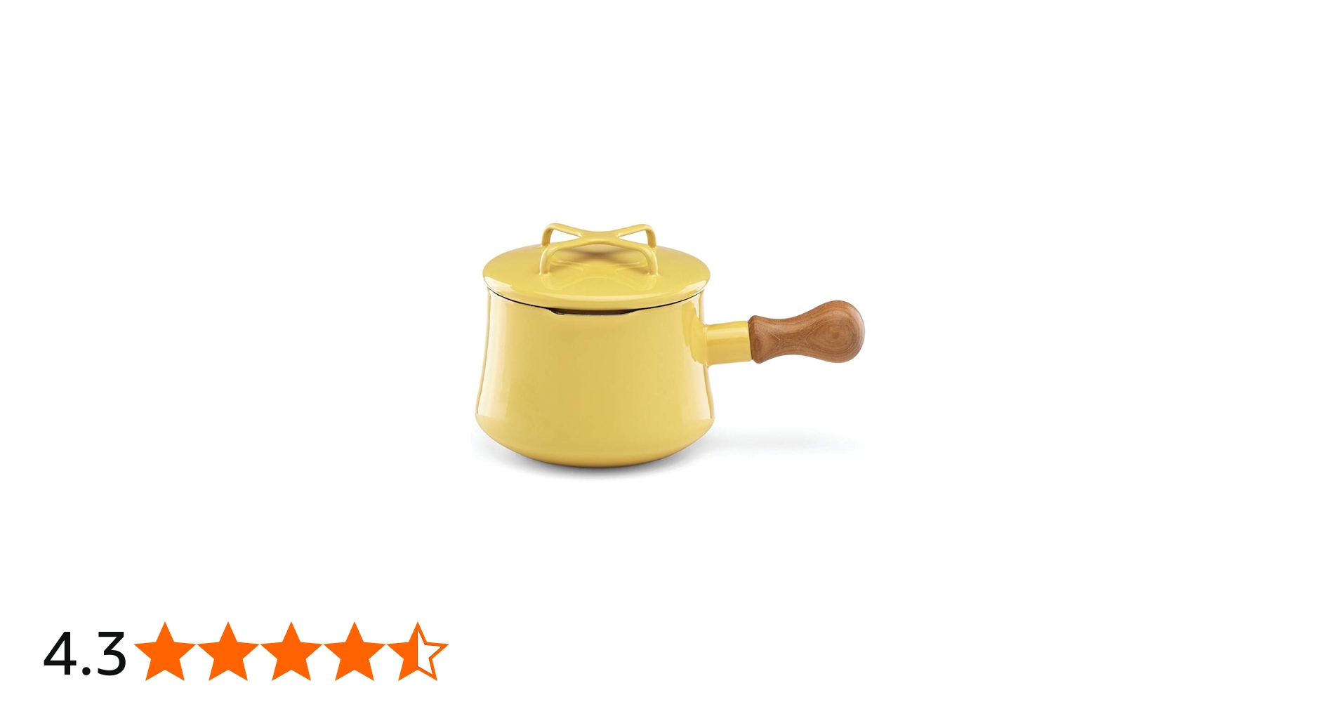 Amazon | DANSK イエローコベンスタイル 1クォート ソースパン 2.6