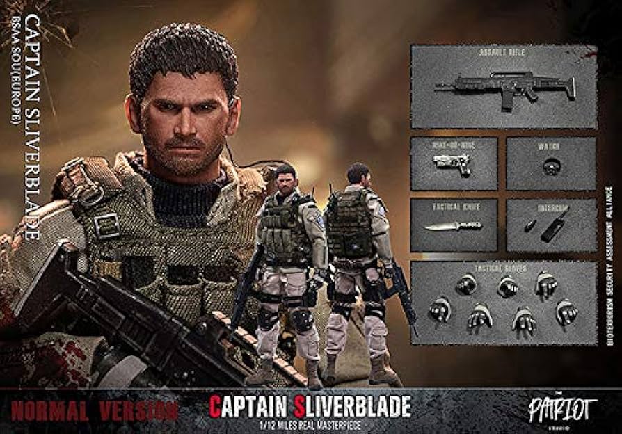 Amazon.co.jp: 【Tbmodel 】Patriot studio 1/12 フィギュア Chris