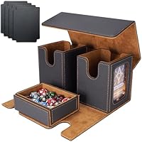 Amazon.co.jp: AFIING MTG コマンダーデッキボックス 200枚 二重