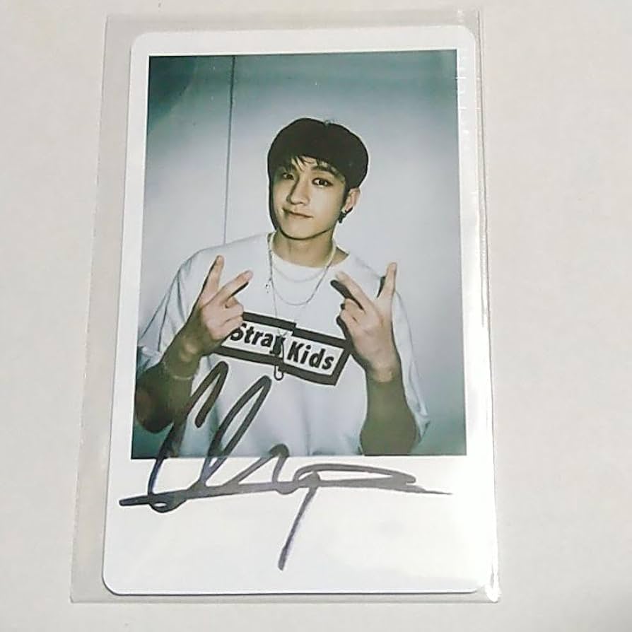 Amazon.co.jp: SKZ スキズ straykids バンチャン チェキ風サインフォト