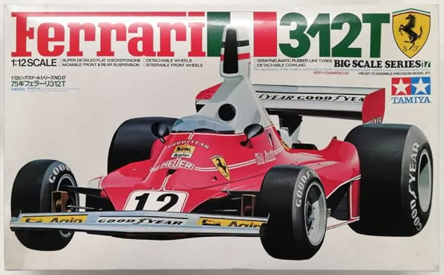 Amazon.co.jp: 1/12 ビッグスケールシリーズ No.17 75年 フェラーリ