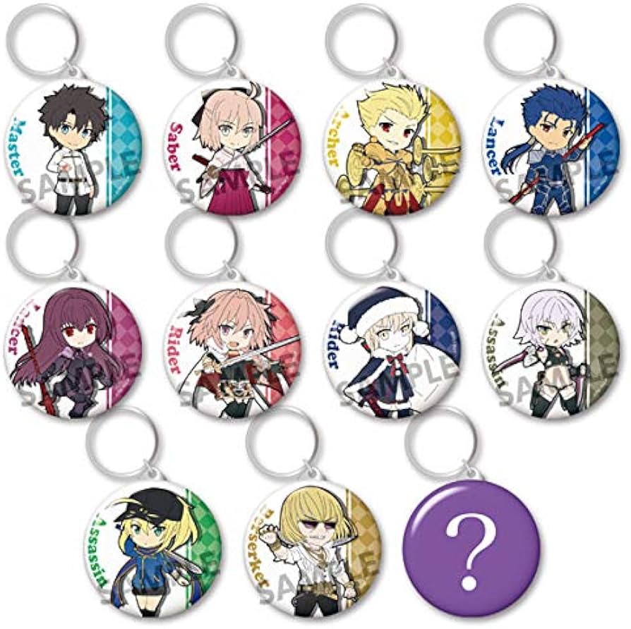 Amazon.co.jp: ぴくりる! Fate/Grand Order 缶キーホルダー