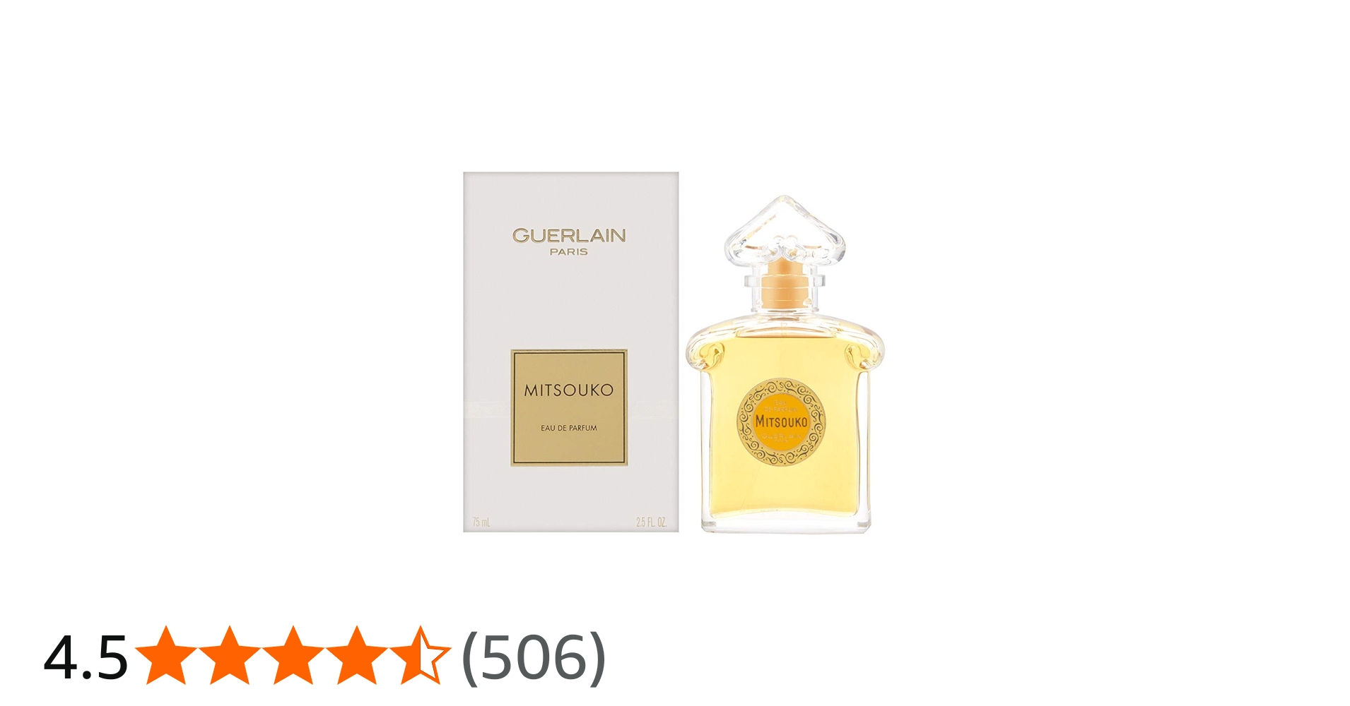 Guerlain Mitsouko Eau de parfum Spray for Women, 2.5 Ounce