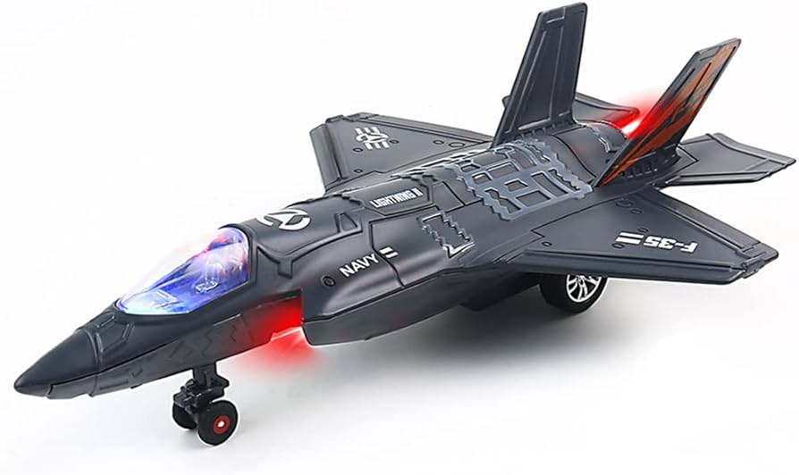 Amazon.co.jp: F35 飛行機おもちゃ 戦闘機おもちゃ 子供用 プルバック