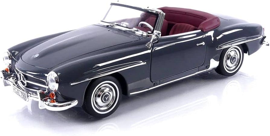Amazon | ノレブ 1/18 メルセデス 190 SL 1957 グレー フル開閉機構