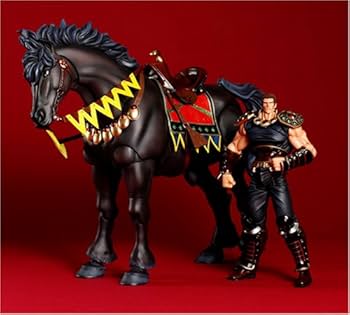Amazon.co.jp: 北斗の拳 世紀末覇者ラオウ&黒王号 リペイントVer. : ホビー