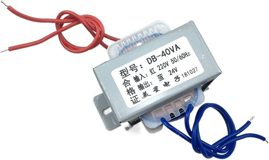 Amazon.co.jp: EI66型 40W 40VA トランス 220V～24V 電源トランス AC