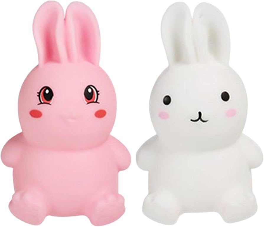 Amazon | うさぎのスクイーズ ストレス グッズ | イースター