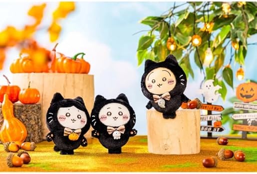 Amazon.co.jp: ちいかわ 黒猫のマスコット ぬいぐるみ うさぎ : おもちゃ