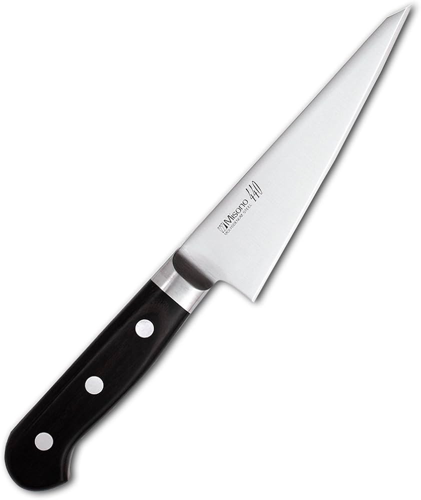 Amazon.co.jp: Misono(ミソノ) 440 骨すき 角型 (鳥魚庖丁)No.841/14.5