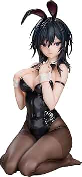 Amazon | バラ オリジナルキャラクター 横山いしみ 黒バニーver. 1/7