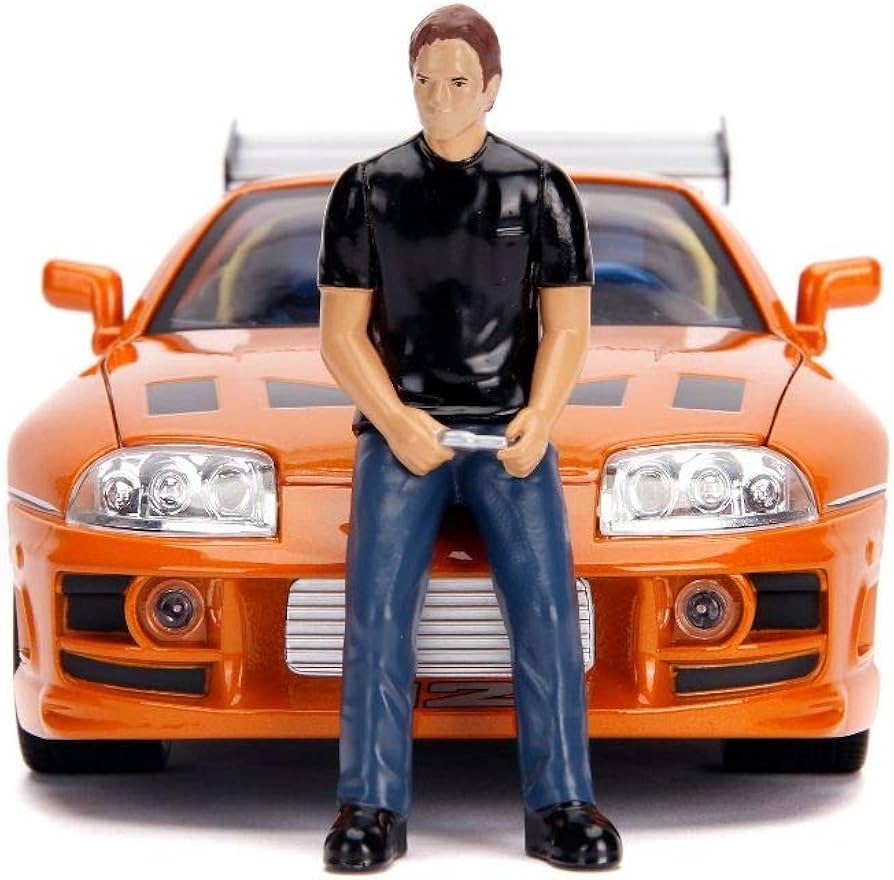 Amazon | JADATOYS 1:18 ワイルドスピードダイキャストカー Brian's