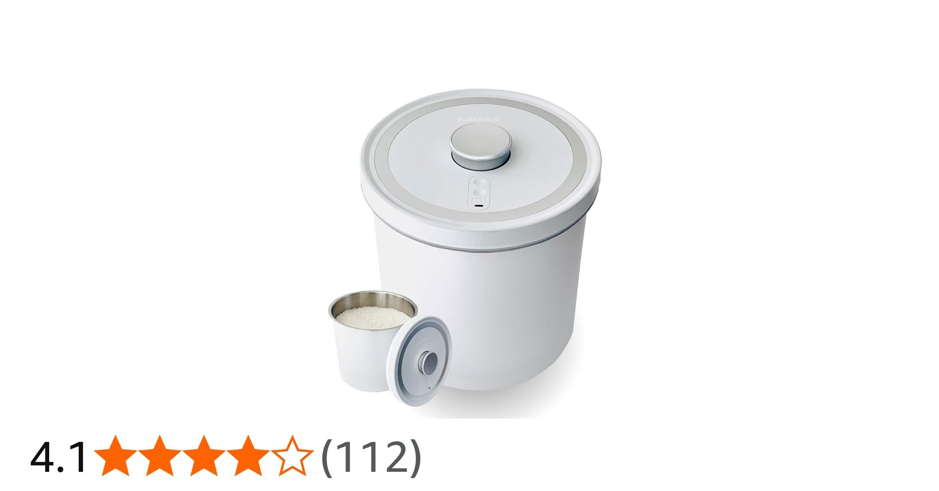 Amazon｜全自動真空保存容器 AUTO FRESH KEEPER 大容量 米びつ 10㎏13L
