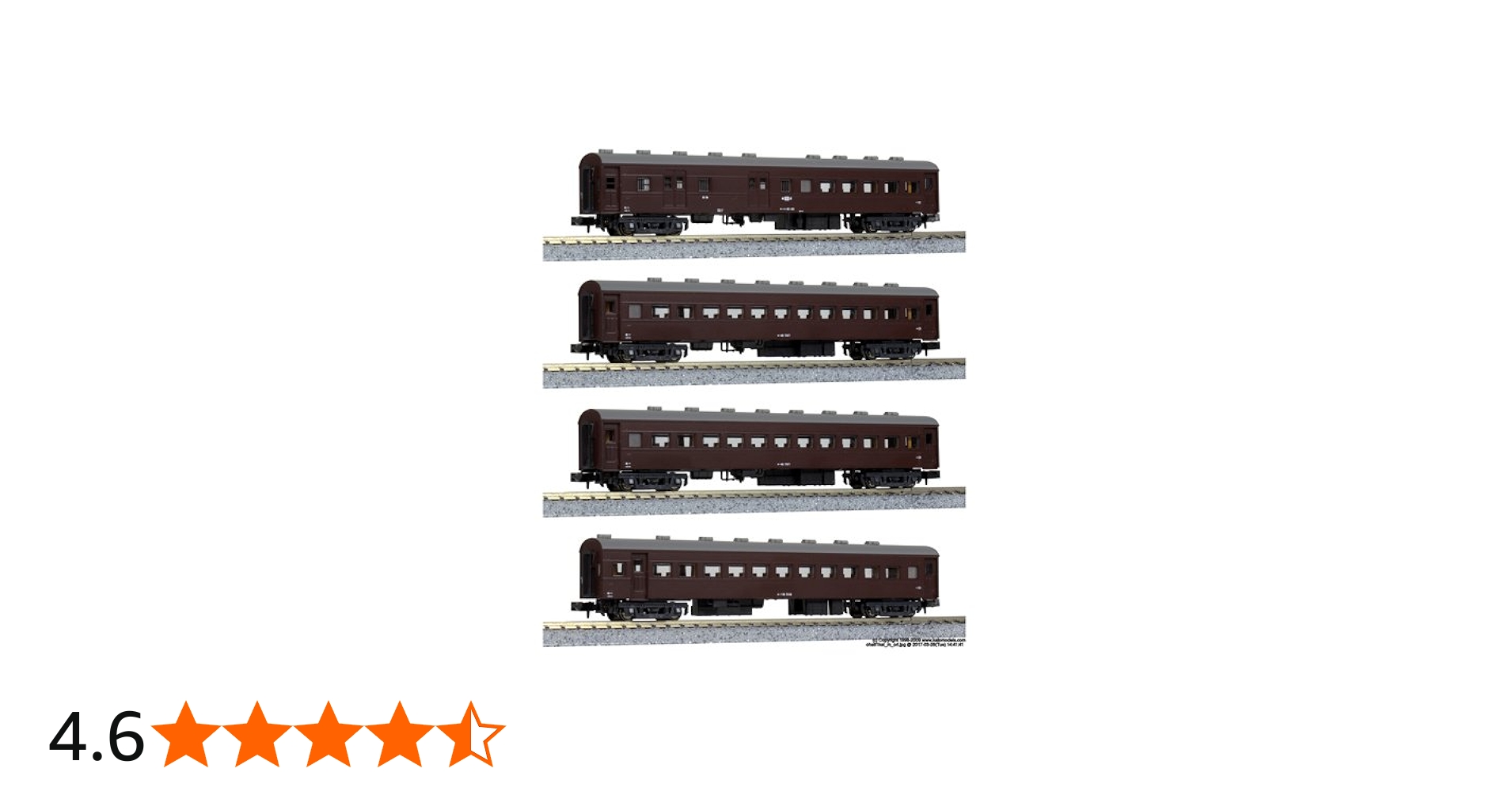Amazon | KATO Nゲージ オハ61系 客車 4両セット 特別企画品 10-1370