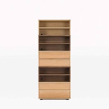 Amazon｜無印良品 スタッキングキャビネット・幅82.5cm・追加セット