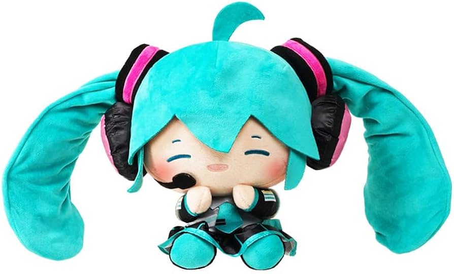 Amazon.co.jp: XINGYUNSHI 初音ミク miku ぬいぐるみ25cm おすわり