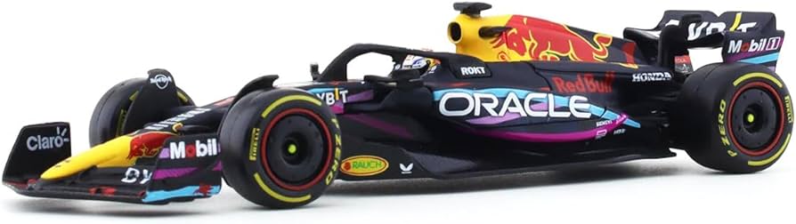 Amazon.com: Bburago 1/43 Diecast Model Car - Red Bull Racing RB19