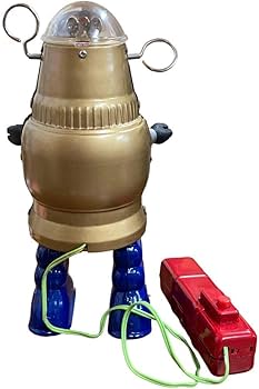 Amazon.co.jp: HAHA TOY ピストンアクションロボット 昭和レトロ