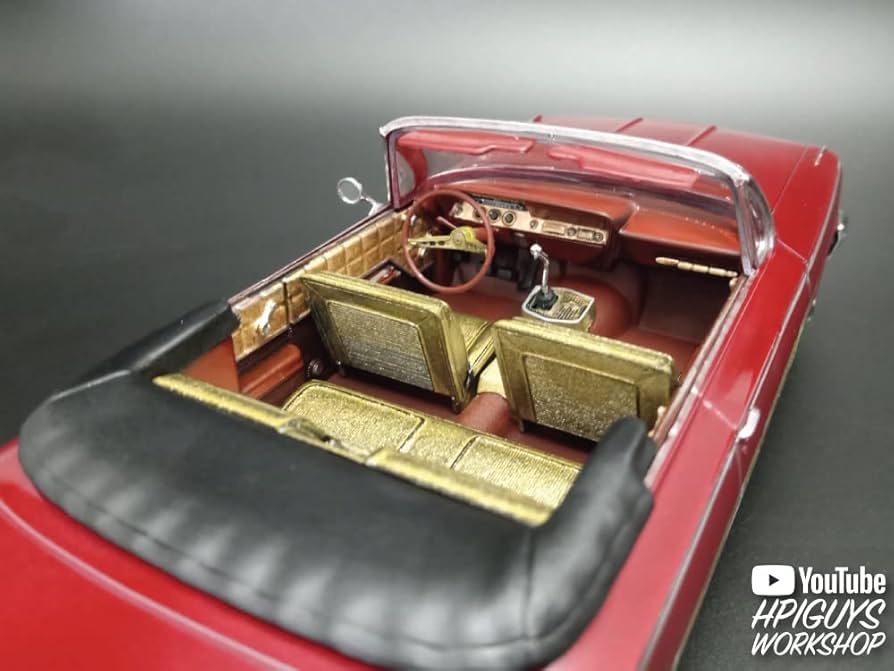 Amazon | AMT 1/25 1962 シェビー インパラ コンバーチブル プラモデル