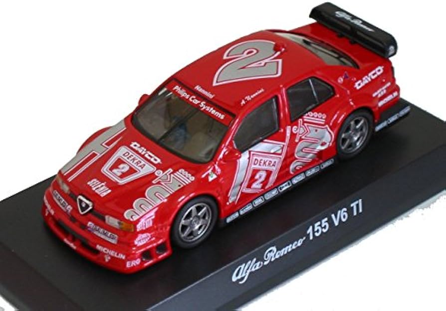 Amazon.co.jp: 京商 1/64 アルファロメオ ミニカーコレクション2 155