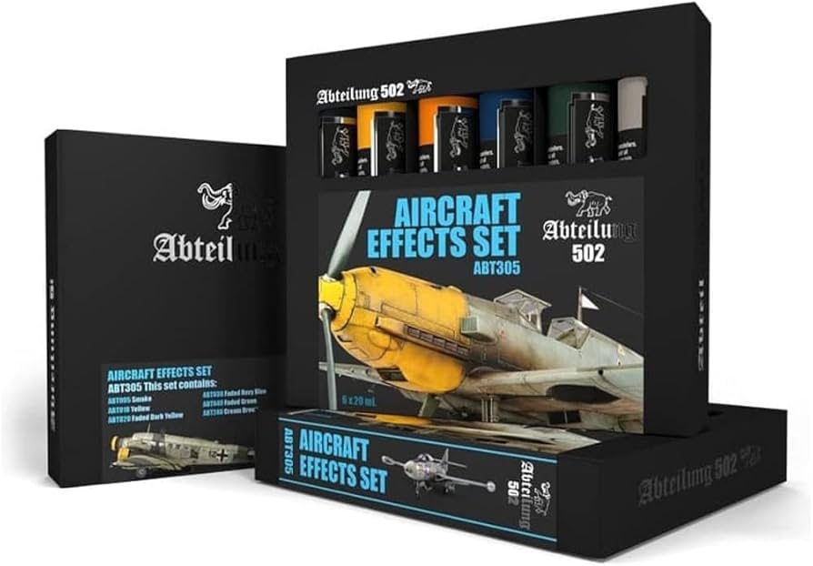 Amazon.com: ABTEILUNG 502 Aircraft Effects Weathering Oil Paint
