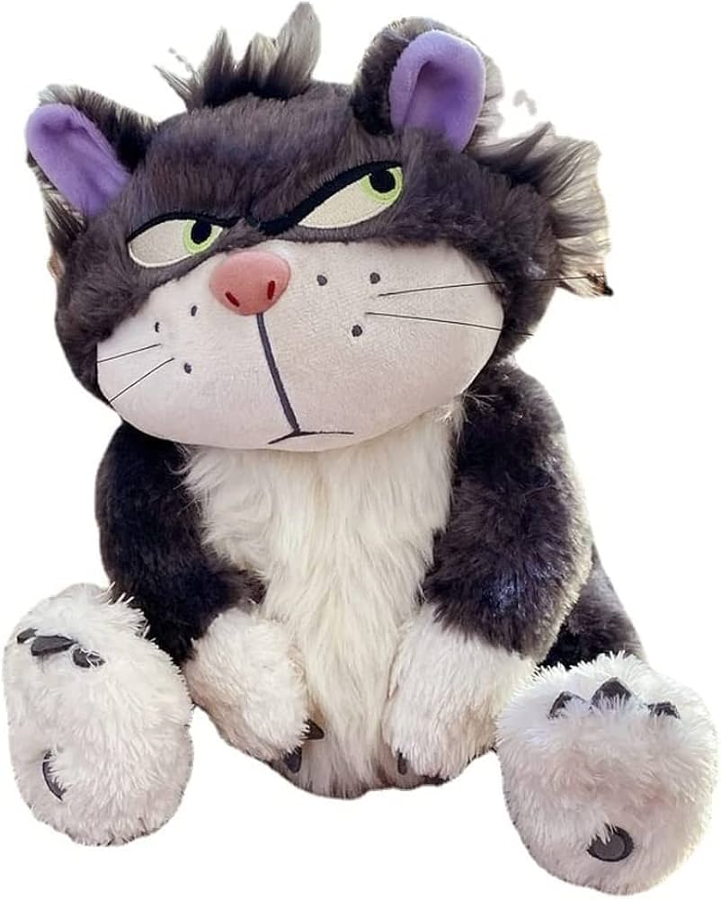Amazon.co.jp: ルシファー 猫 シンデレラ ぬいぐるみ 抱き枕 大きい
