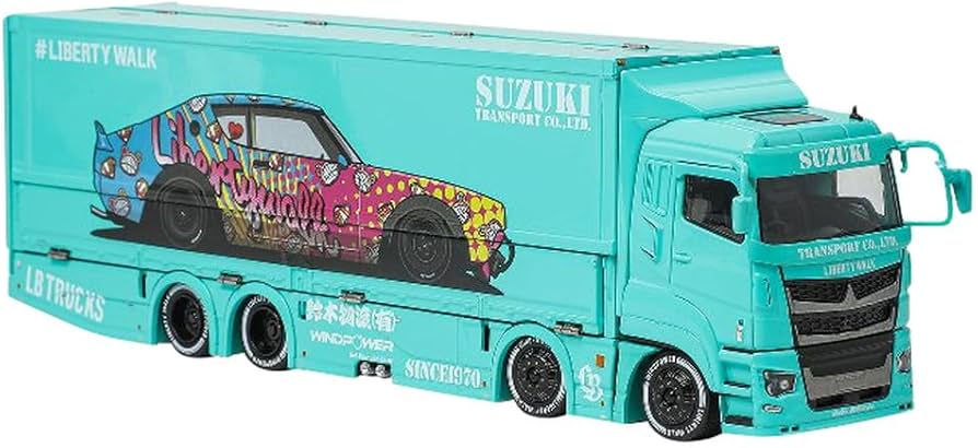 Amazon | ゲインコーププロダクツ 1/64 三菱LB-トラック ふそう