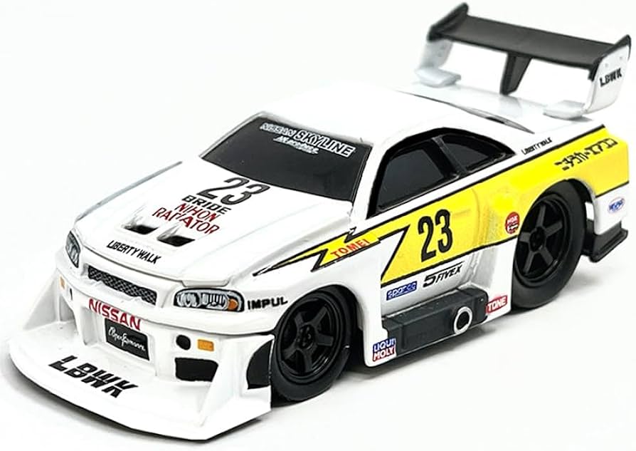 Amazon.com: 1999 Nissan Skyline GT-R R34 Super Silhouette #23