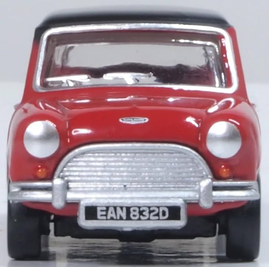 Amazon | OXFORD 1/76 オースチン ミニ クーパー レッド Mini Austin