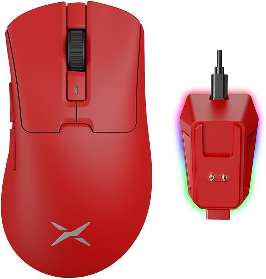 Amazon | DELUX M900PRO ゲーミングマウス 無線、8000Hzポーリング