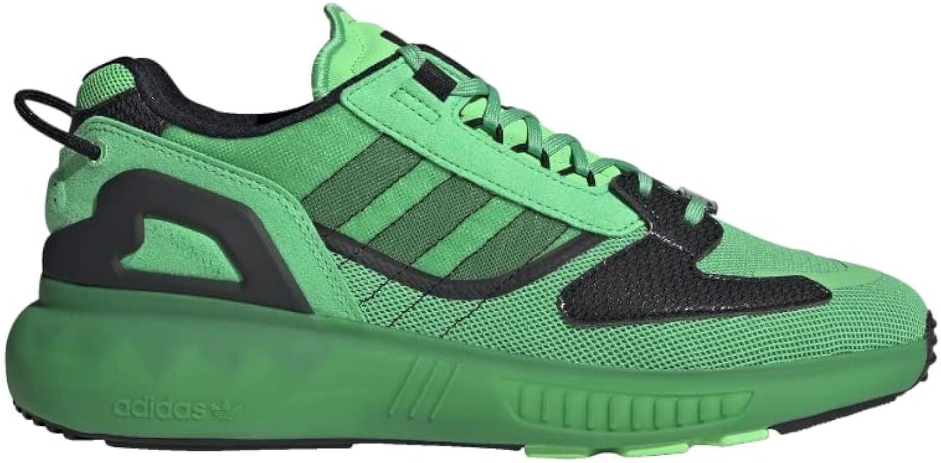 Amazon.com | adidas ZX 5K Boost Shoes Men's, Green, Size 5 | Road