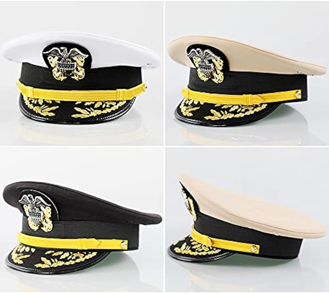 Amazon.co.jp: [UpdateClassic] 海軍バッジ 軍帽 ミリタリー ハット