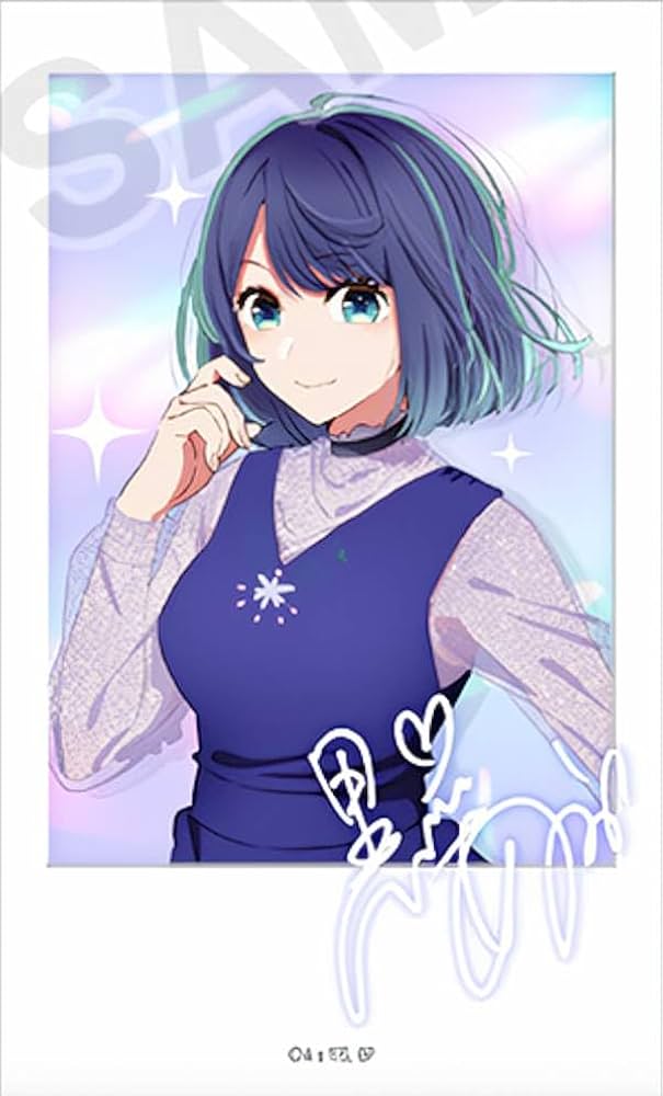 Amazon.co.jp: 【黒川あかね(チェキ風/サイン)】 【推しの子】 ミニ