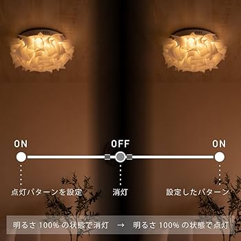 Amazon | VENTOTA LEDシーリングライト 調光調色 ~6畳 リモコン付