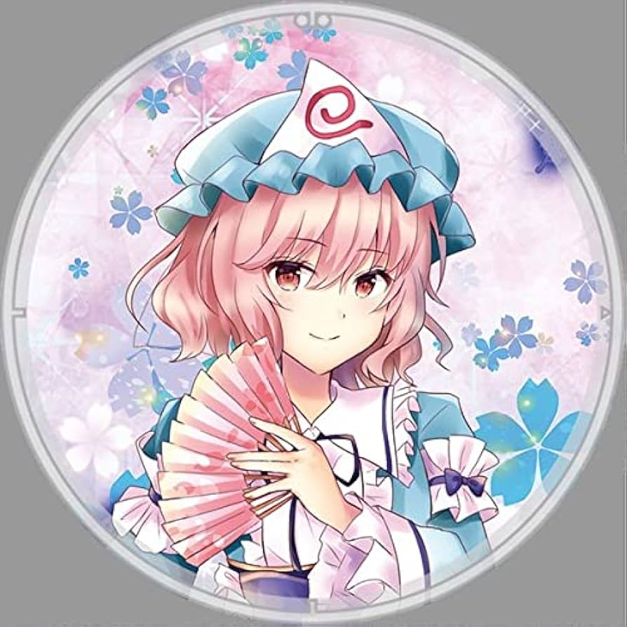 Amazon.co.jp: 東方project「西行寺 幽々子 7-1」BIG缶バッジ : おもちゃ