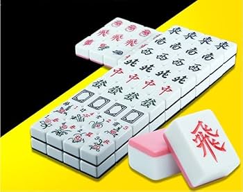 Amazon.co.jp: 麻雀牌 中国 麻雀セット マレーシア麻雀 84 ピース 3 人