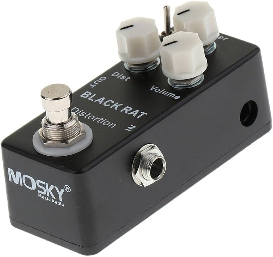 Amazon.com: Black Rat Distortion Guitar Effect Pedal for Electric