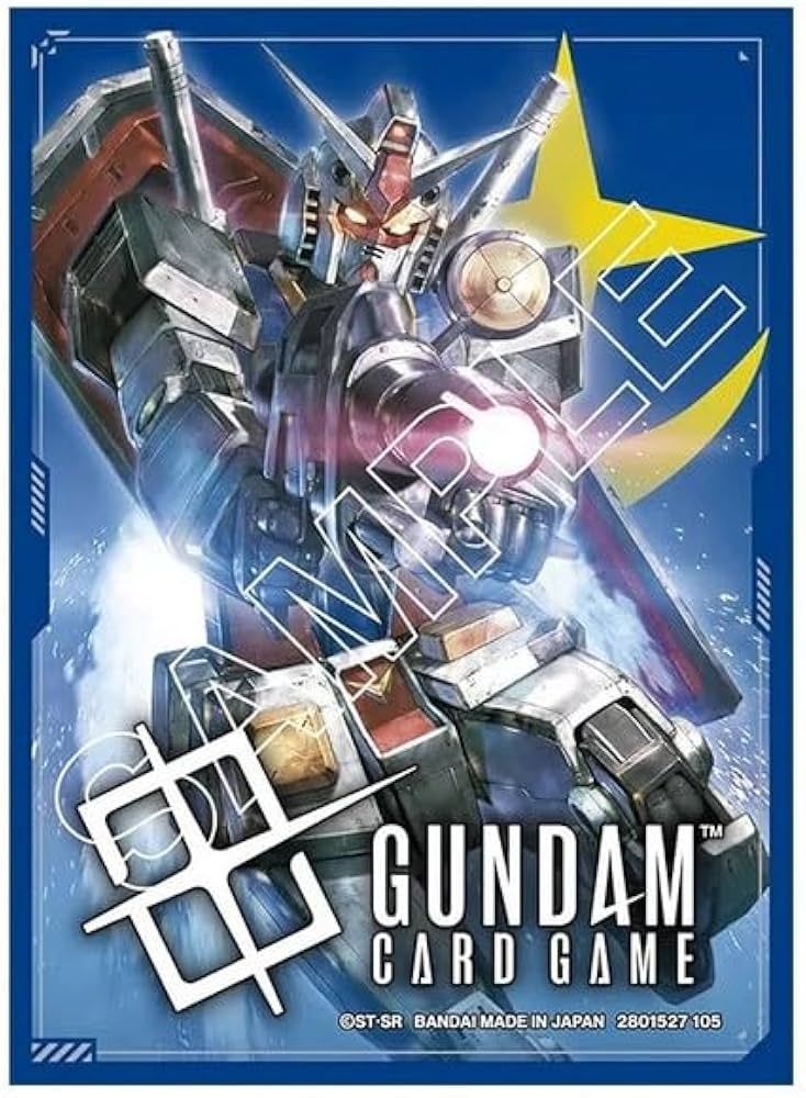 Amazon.co.jp: バンダイ ガンダムカードゲーム 公式カードスリーブ 01
