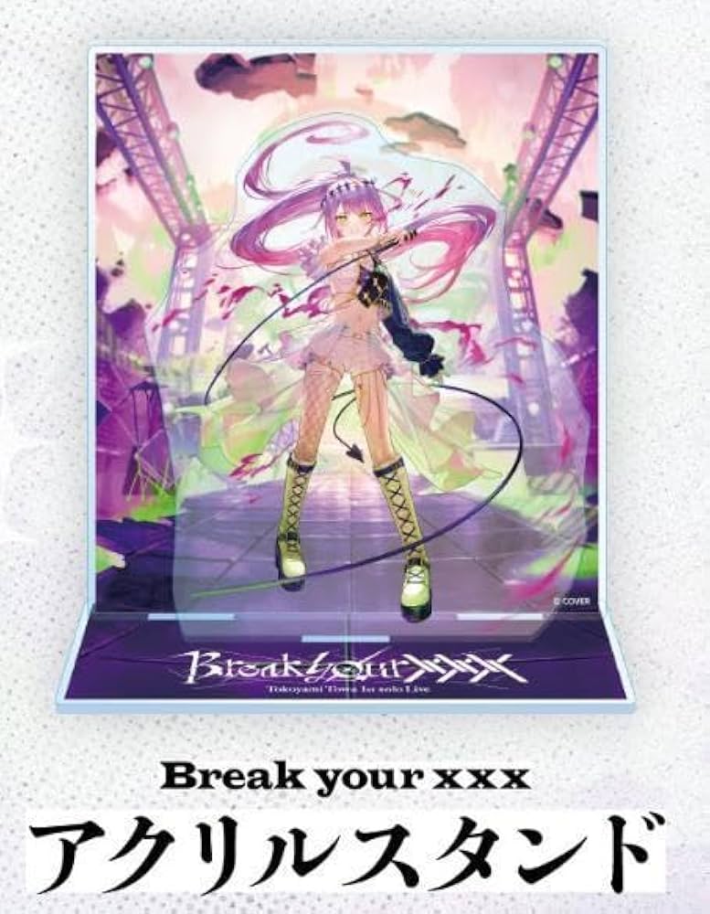 Amazon.co.jp: 常闇トワ 1stソロライブ “Break your ×××“ アクリル