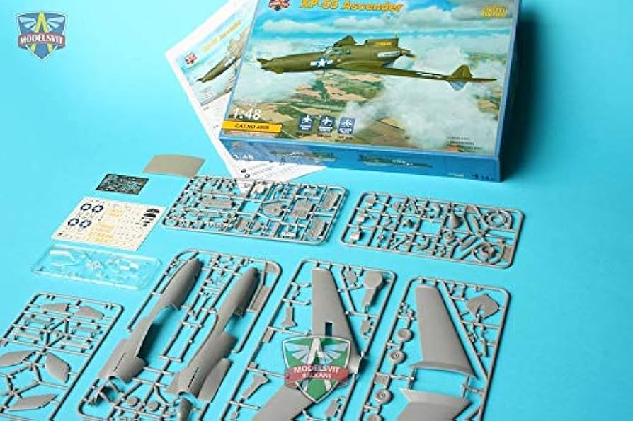 Amazon.com: Modelsvit MDV48008 1:48 XP-55 Ascender [Model Building