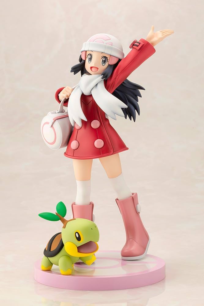 Amazon.com: Pokemon Series ARTFX J Hikari with Naetor, 1/8 Scale