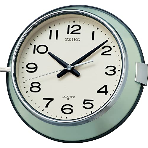 セイコークロック(Seiko Clock) 掛け時計 レトロ アナログ 防塵型